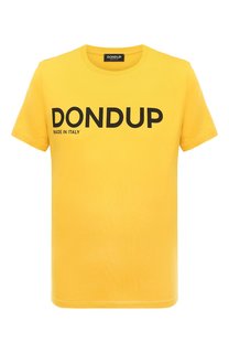 Хлопковая футболка Dondup