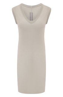 Майка из вискозы и шелка Rick Owens