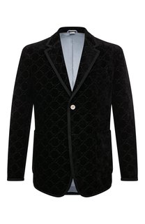 Пиджак из вискозы и хлопка Gucci