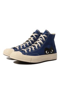 Текстильные кеды Comme des Garcons Play x Converse Comme des Garcons Play