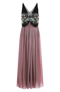 Шелковое платье Giorgio Armani