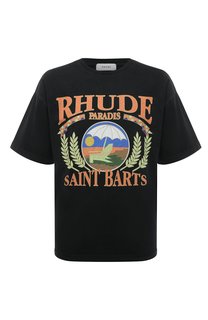 Хлопковая футболка Rhude
