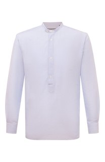 Рубашка изо льна и хлопка Corneliani