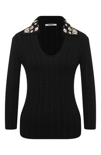 Хлопковый пуловер Vivetta