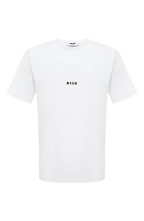 Хлопковая футболка MSGM