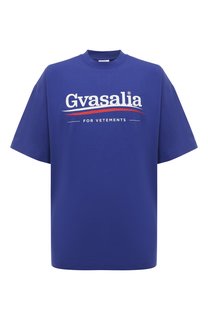 Хлопковая футболка VETEMENTS