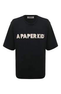 Хлопковая футболка A Paper Kid