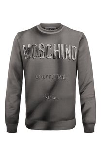Хлопковый свитшот Moschino
