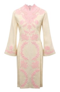 Льняное платье Gucci