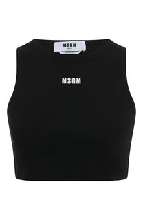 Хлопковая майка MSGM