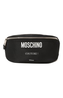 Текстильная поясная сумка Moschino