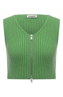 Хлопковый топ Jil Sander