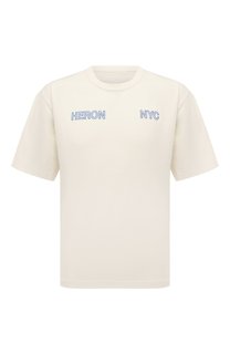Хлопковая футболка Heron Preston