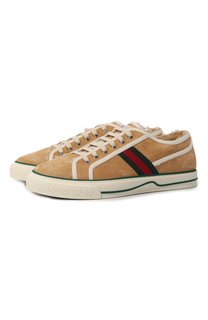 Замшевые кеды Tennis 1977 Gucci