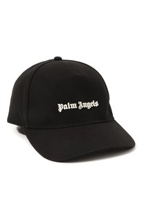 Хлопковая бейсболка Palm Angels