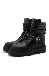 Кожаные ботинки Rockstud Valentino