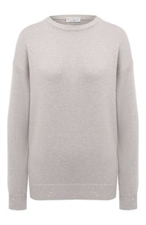 Пуловер из кашемира и шелка Brunello Cucinelli