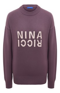 Кашемировый пуловер Nina Ricci