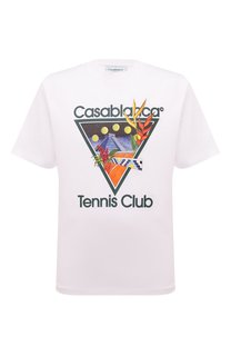 Хлопковая футболка Casablanca