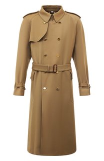 Шерстяной тренч Gucci