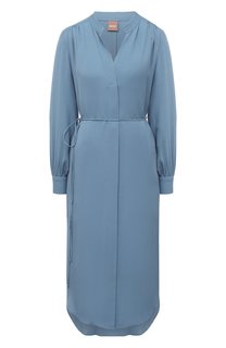 Платье из вискозы BOSS