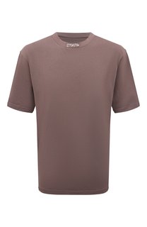 Хлопковая футболка Heron Preston