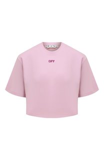 Хлопковая футболка Off-White