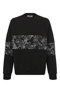 Хлопковый свитшот Versace Jeans Couture