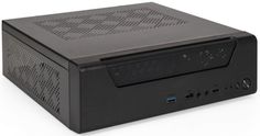 Корпус mini-ITX Exegate FL-102 EX294022RUS черный, БП 450W, 2*USB, 1*USB3.0, аудио