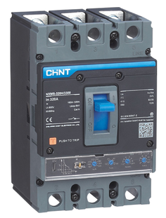 Автоматический выключатель в литом корпусе CHINT 845730 3P, 630А, 70кА, NXMS-630H с электрон. расцеп.