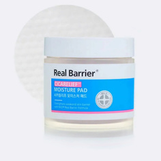 REAL BARRIER Успокаивающие диски для лица Cicarelief Moisture Pad