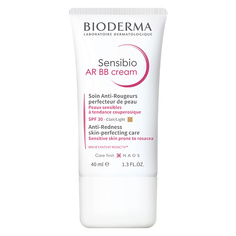 BB&CC средства BIODERMA Крем с тоном и солнцезащитным эффектом для кожи с покраснениями и розацеа Sensibio AR BB