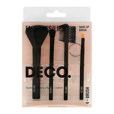 Набор кистей DECO. Набор мини-кистей для макияжа