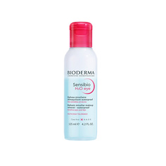 Средства для снятия макияжа BIODERMA Sensibio H2O Двухфазное мицеллярное средство для очищения глаз и губ 125