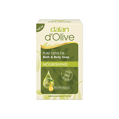 Средства для ванной и душа DALAN Мыло кусковое dOlive, натуральное Питательное 200