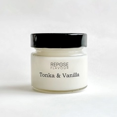 Ароматы для дома REPOSE FLAVOUR Свеча ароматическая Tonka & Vanilla/ Тонка и Ваниль 100