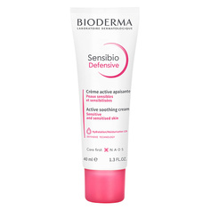 Крем для лица BIODERMA Крем легкий увлажняющий для чувствительной кожи лица Sensibio Defensive 40.0