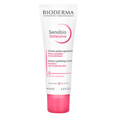 Крем для лица BIODERMA Крем легкий увлажняющий для чувствительной кожи лица Sensibio Defensive 40