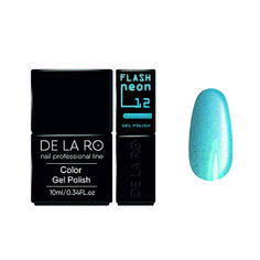 DE LA RO Гель-лак для ногтей Flash Neon