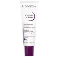 Крем для лица BIODERMA Крем Восстанавливающий и заживляющий Cicabio 40