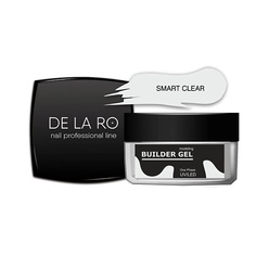 Лаки для ногтей DE LA RO Моделирующий гель однофазный Smart Clear