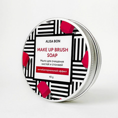 Мыло для очистки кистей и спонжей ALISA BON Средство для очищения макияжных кистей "Make Up Brush Soap" 40