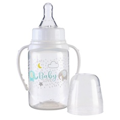 Бутылочка для детей MUM&BABY Бутылочка для кормления "Baby love" цилиндр