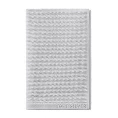 SOFT SILVER Антибактериальное махровое полотенце 65/140 Double touch Благородное серебро