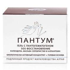 Гель для тела ПАНТОПРОЕКТ ПАНТУМ, Гель с пантогематогеном SOS-восстановление 81.0