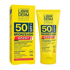 Солнцезащитные средства LIBREDERM Солнцезащитный гель для лица и тела BRONZEADA SPORT SPF 50