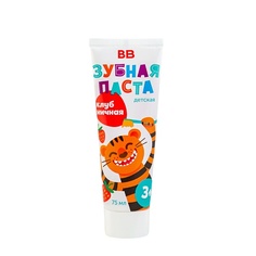 Зубная паста ВКУСВИЛЛ Детская зубная паста "Клубника" 75