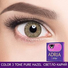 Цветные линзы ADRIA Цветные контактные линзы, Color 3 tone, Pure Hazel