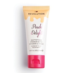 Праймер для лица I HEART REVOLUTION Праймер матирующий Peach Delight Mattifying Primer With Vitamin C And E