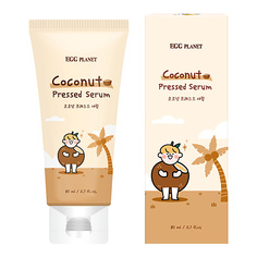 Уход за лицом EGG PLANET Крем-сыворотка для лица с кокосовым маслом (глубоко увлажняющая) 80